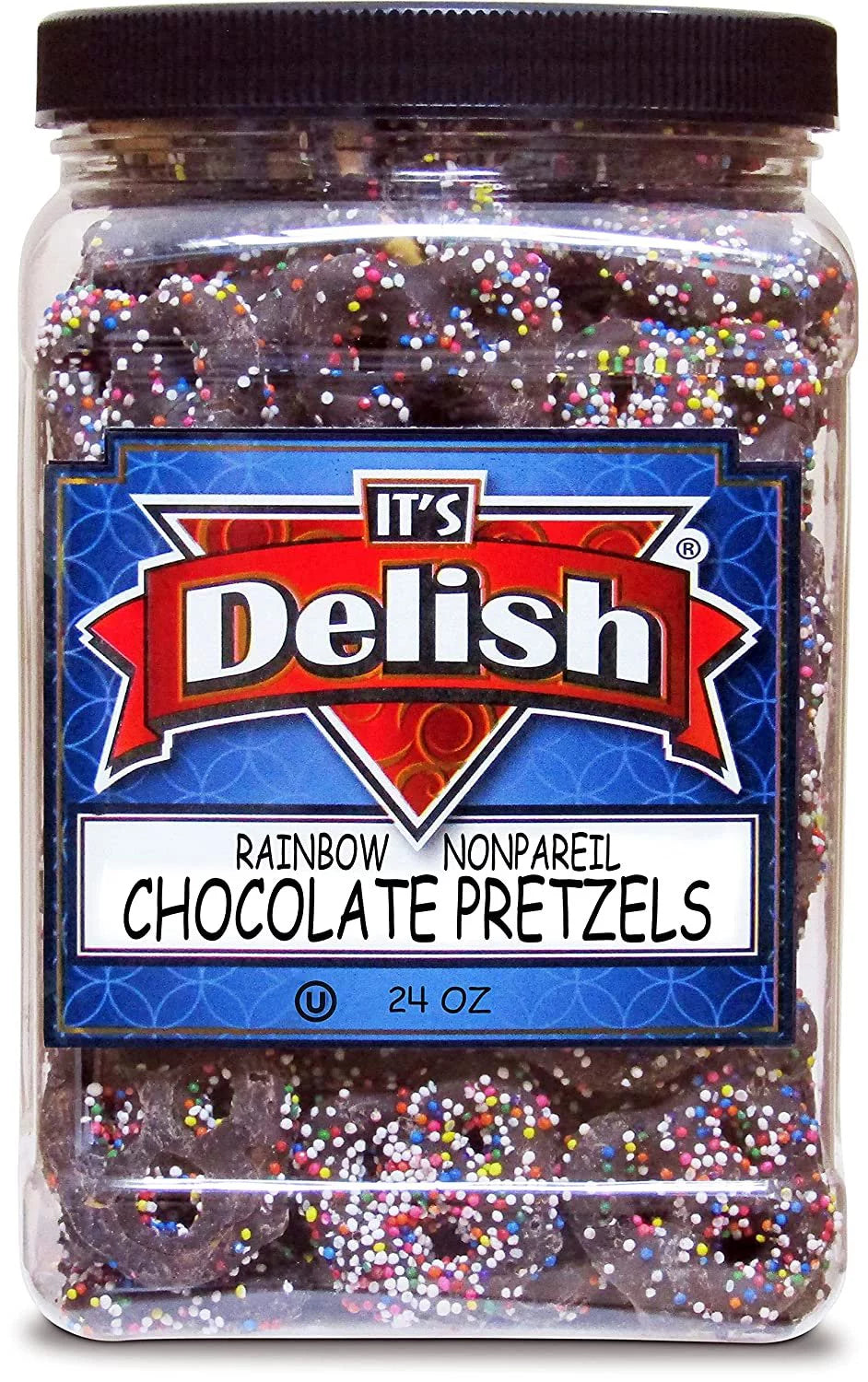 Dark Chocolate Covered Pretzels 1.5 Lbs R7784