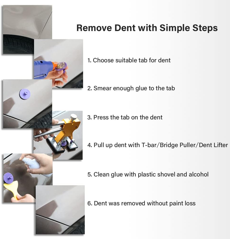 Paintless Dent Repair Tool Kit 60pcs O335