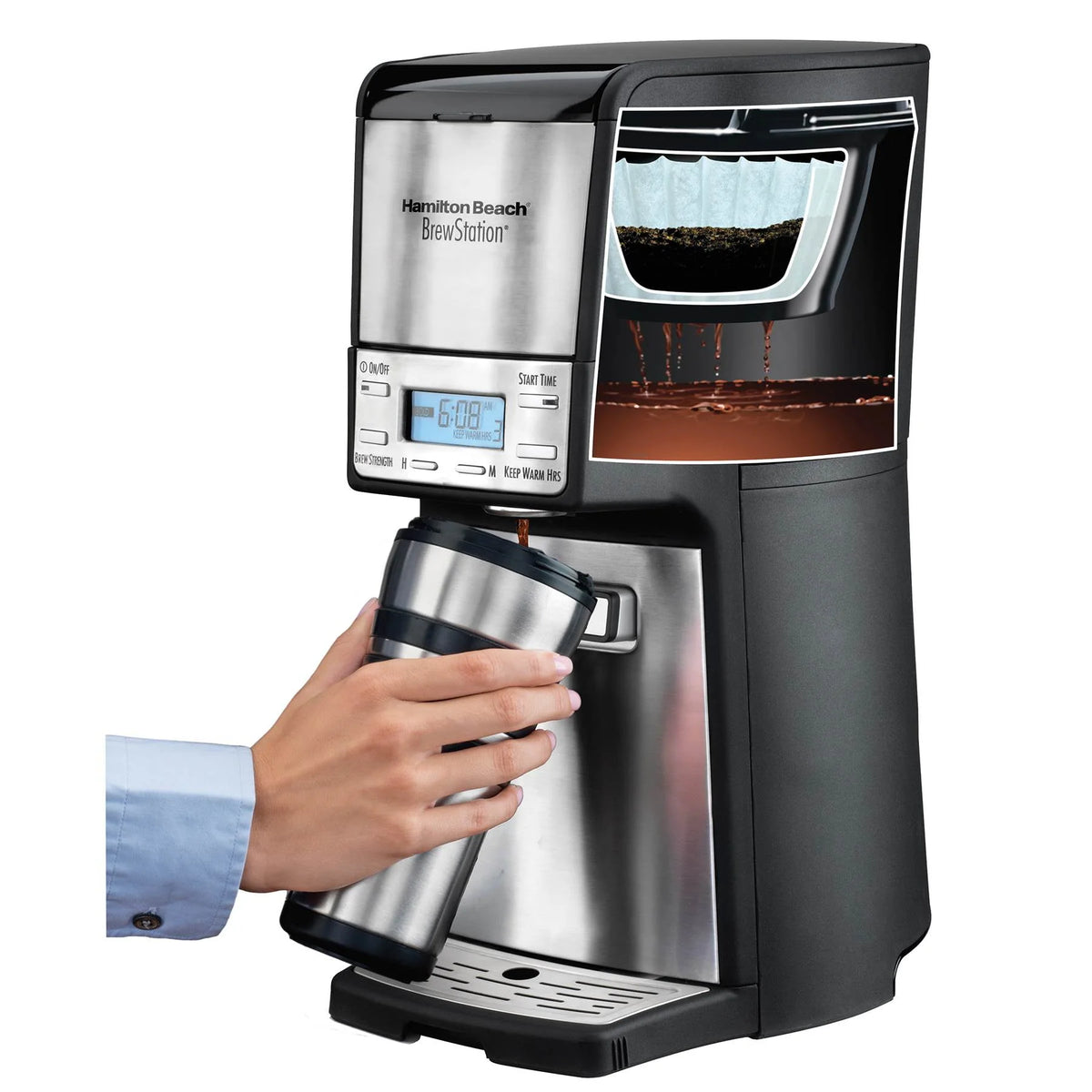 12 Cup Programmable Coffee Maker H639