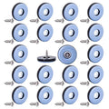 24 Pack 3/4 inch PTFE Furniture Sliders E996268