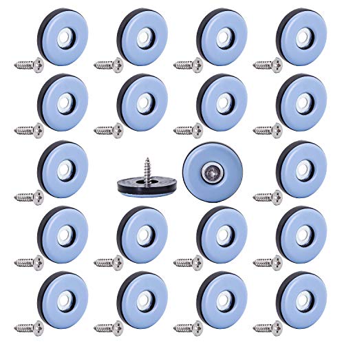 24 Pack 3/4 inch PTFE Furniture Sliders E996268
