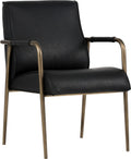 Vintage Black Armchair Q633348