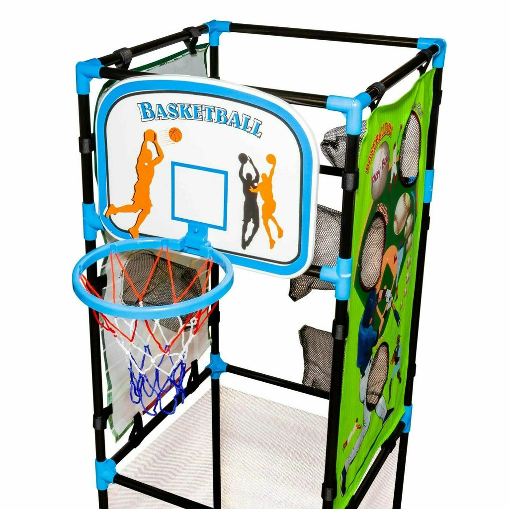 4 in 1 Basketball Football Baseball Soccer Game Set K585184