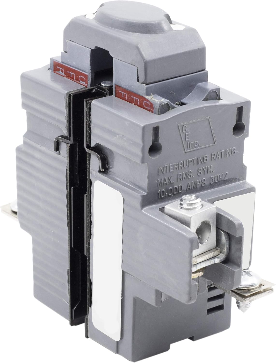 Two Pole 20 Amp Circuit Breaker, Pack of 2 V36545