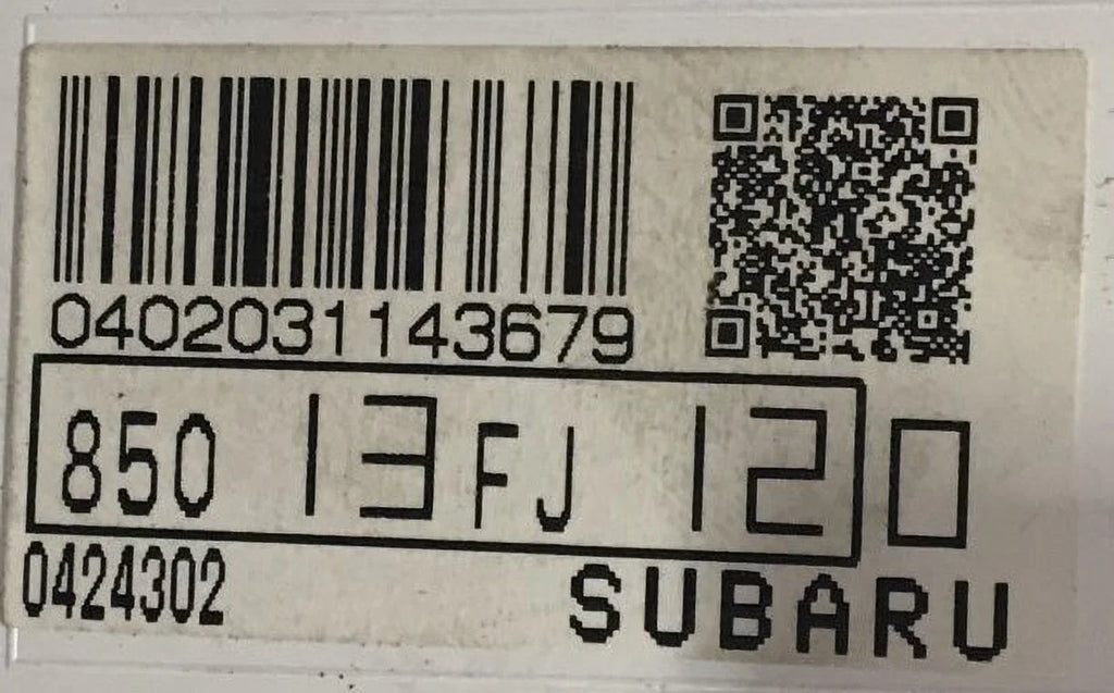 14 Subaru XV Crosstrek Speedometer Cluster 44k Miles OEM Z664966