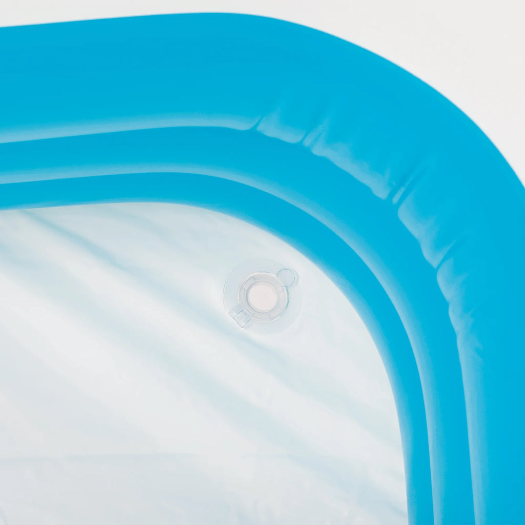 Blue Rectangular Inflatable Family Pool F307002
