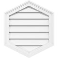 PVC Gable Vent 4/12 Pitch X7371