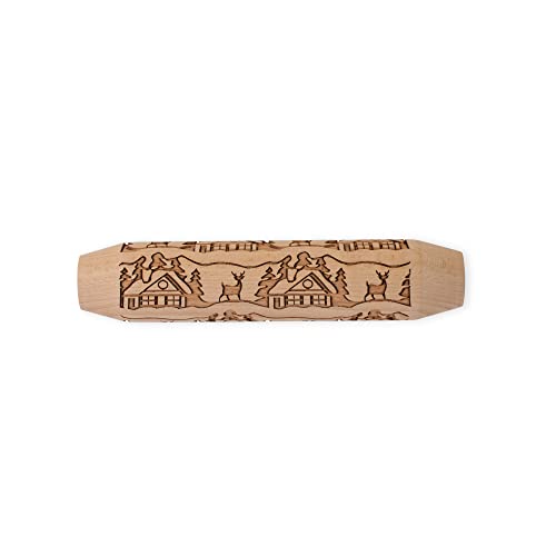 Embossed Rolling Pin V483