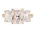 18K Yellow Gold Three-Stone Ring H653388