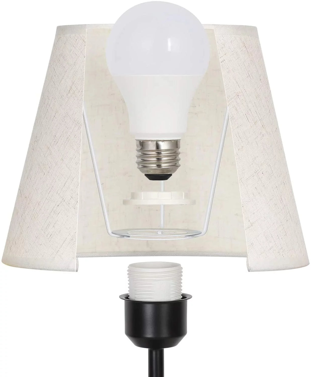 Table Lamp Set of 2 with USB Charging Ports and AC Outlet W2327
