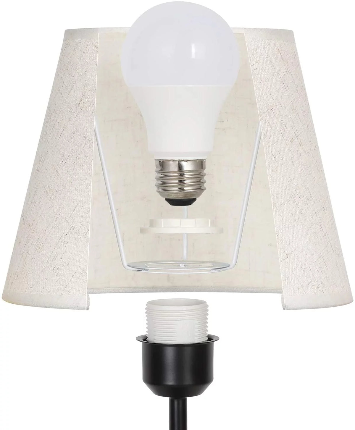 Table Lamp Set of 2 with USB Charging Ports and AC Outlet W2327