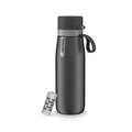 Insulated Stainless-Steel Water Bottle With Filter, 18.6 Oz, Gray S324
