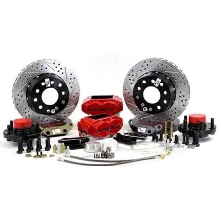 12 inch Rear SS4 Brake System with Red Calipers T44466