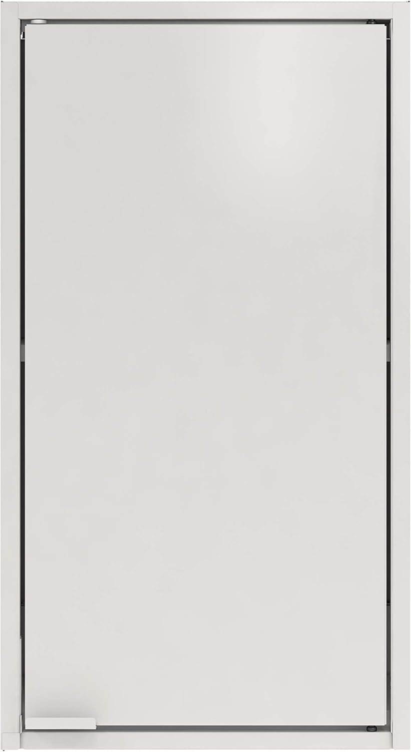Black and Orange One Door Wall Steel Cabinet Z4854