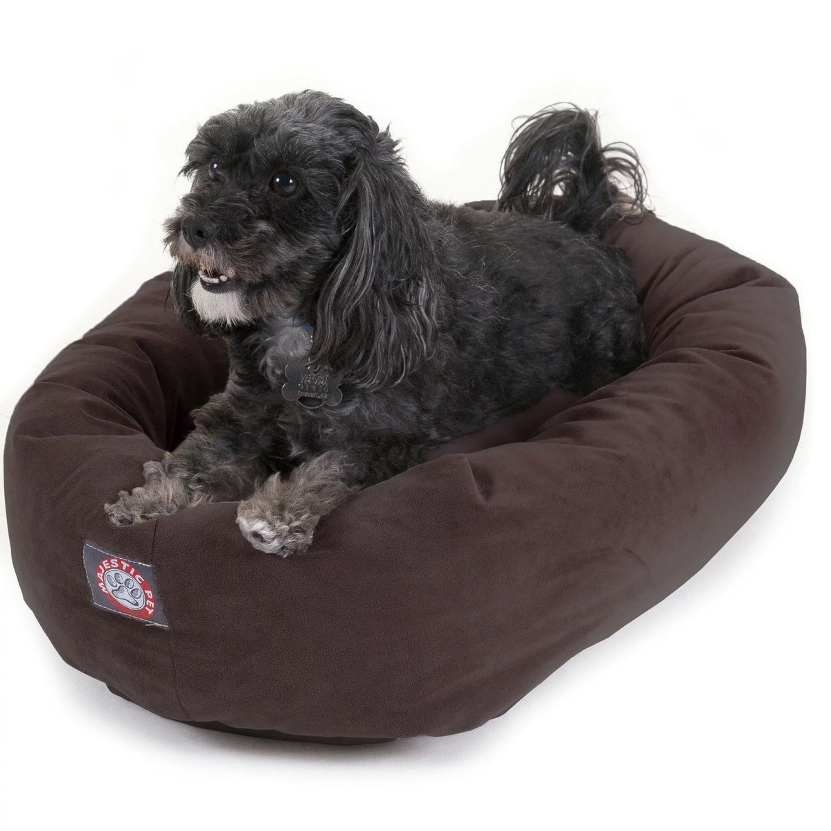 Faux Suede Washable Small Pet Bed V620