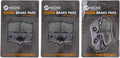 Brake Pad Set Semi-Metallic Pack of 2 H6616