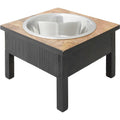 Farm House Non-Skid Elevated Dog Bowl W399
