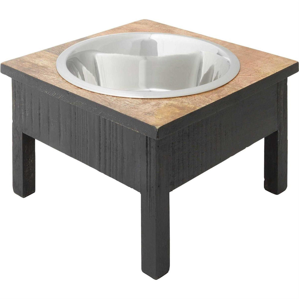 Farm House Non-Skid Elevated Dog Bowl W399