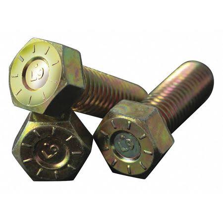 3/4 inch-16 Grade 9 Hex Head Cap Screw, Alloy Steel, Pk 20 W10839