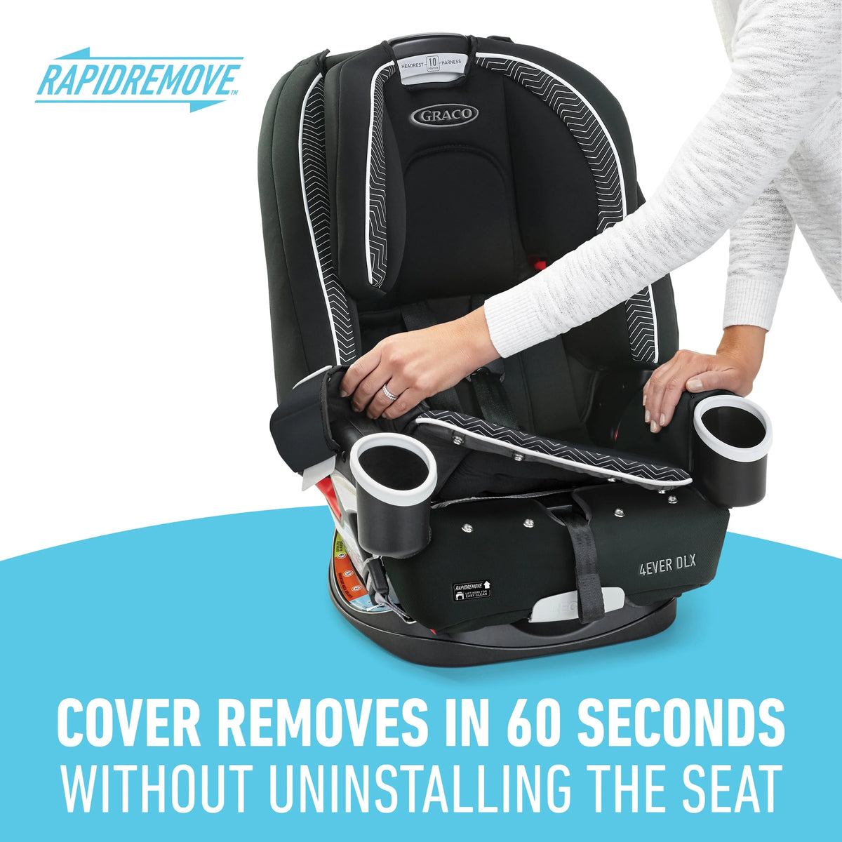 4-in-1 Convertible Car Seat V7124