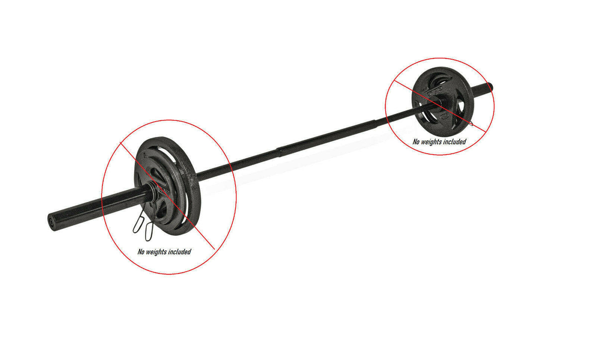 Olympic Weight Lifting Steel Bar Barbell 3 Piece R4466