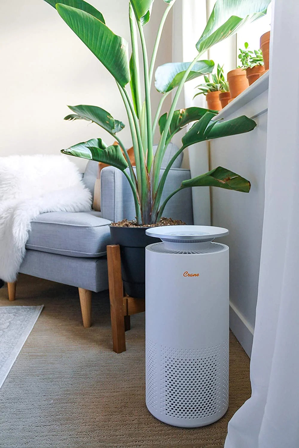 Air Purifier with True HEPA Filter J747