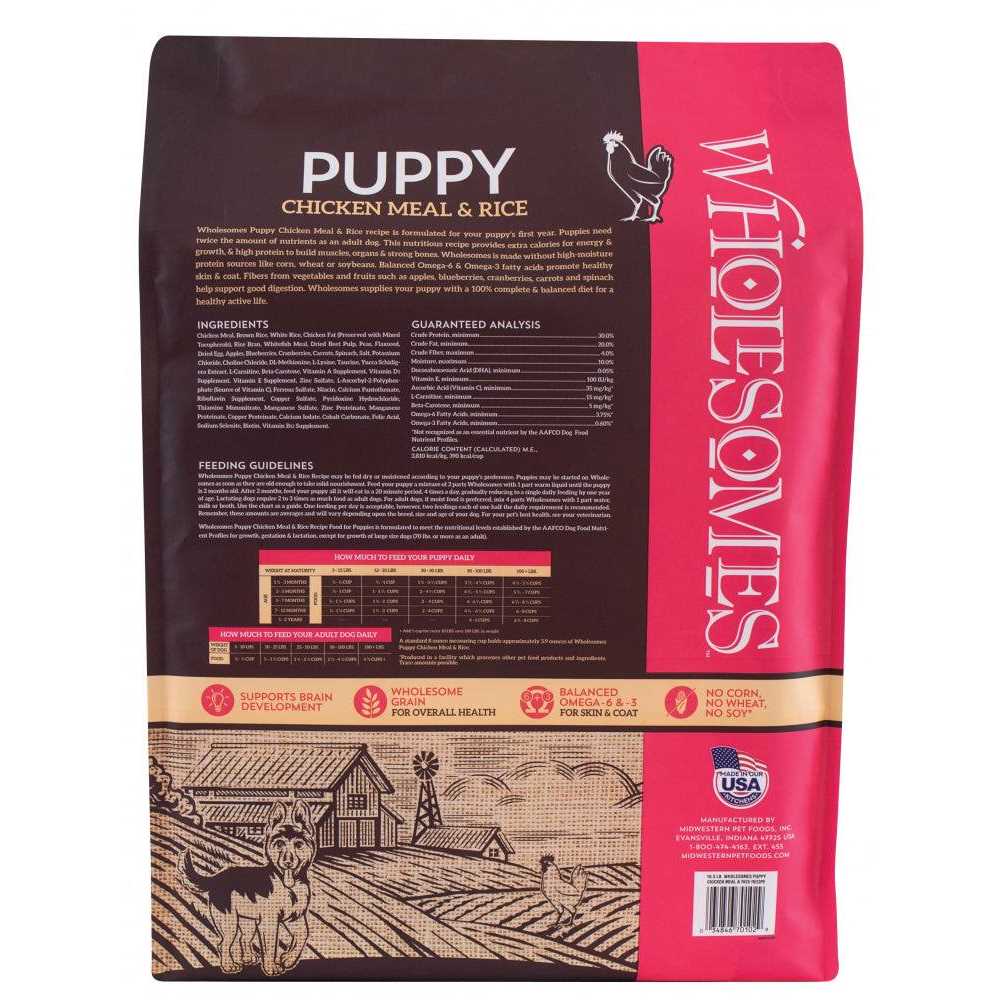 Chicken Meal & Rice Dry Dog Food K607