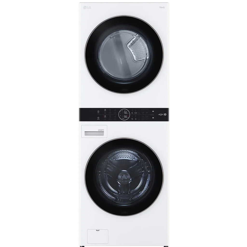 White Front Load Washtower 5.2 Cu. Ft. Washer 7.4 Cu. Ft. Electric Dryer Z985