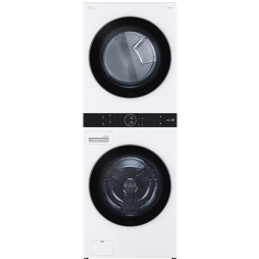 White Front Load Washtower 5.2 Cu. Ft. Washer 7.4 Cu. Ft. Electric Dryer Z985