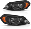 Black Housing Headlights Assembly J225346
