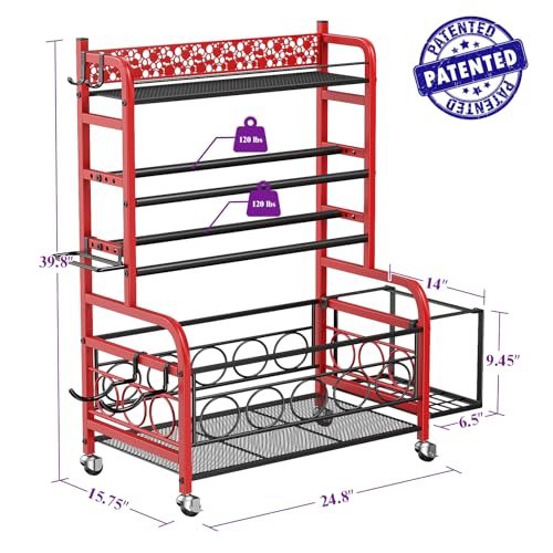 Dumbbell Rack with Wheels N166707