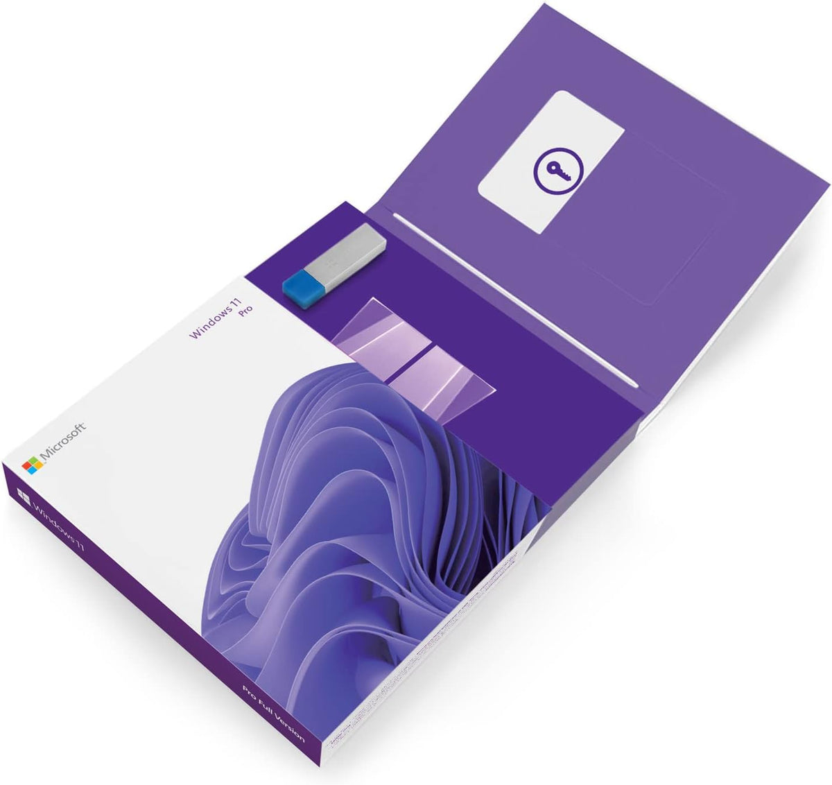 Window 11 Pro USB Flash 1 PC English International 2022 Version T8638
