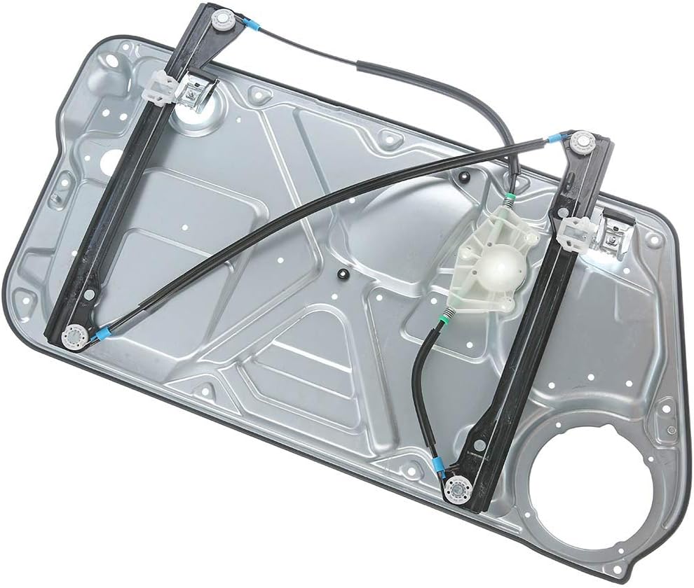Power Window Regulator without Motor Compatible with Volkswagen Beetle 1998-2010 Hatchback Front Passenger Side Pack of 2 I49864