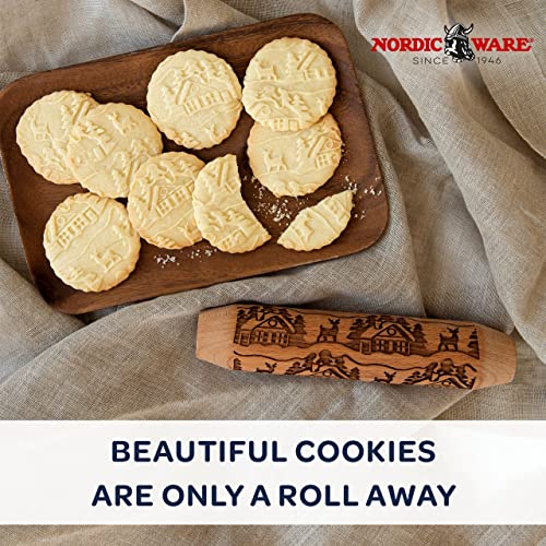 Embossed Rolling Pin V483