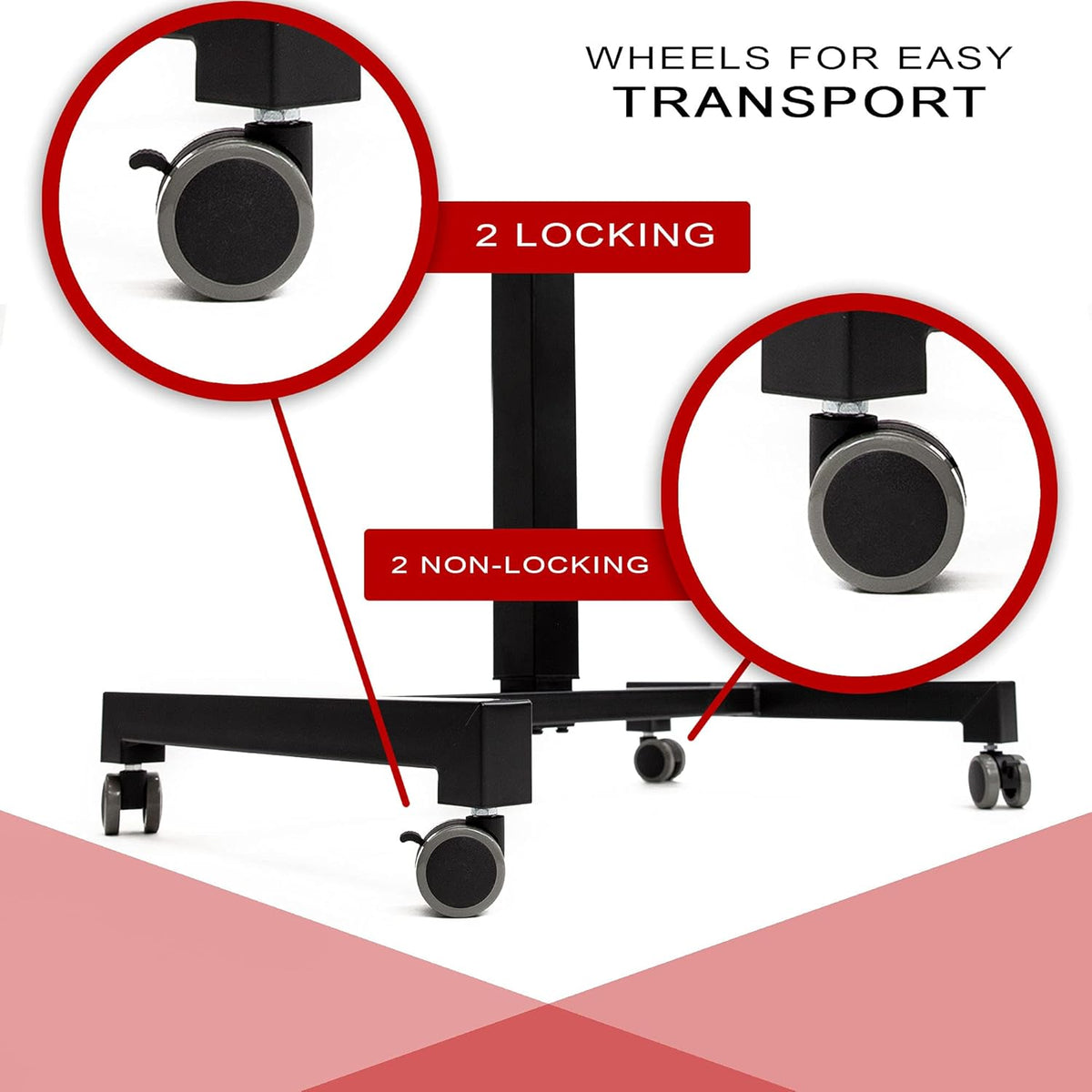 28 Inches Pneumatic Sit to Stand Desk B82228