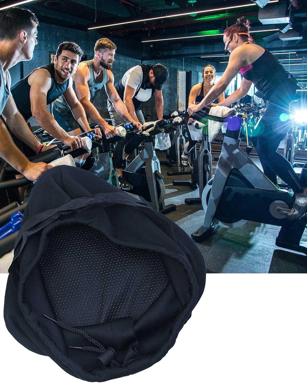 Large Comfort Wide Gel Bicycle Saddle Cover F663525