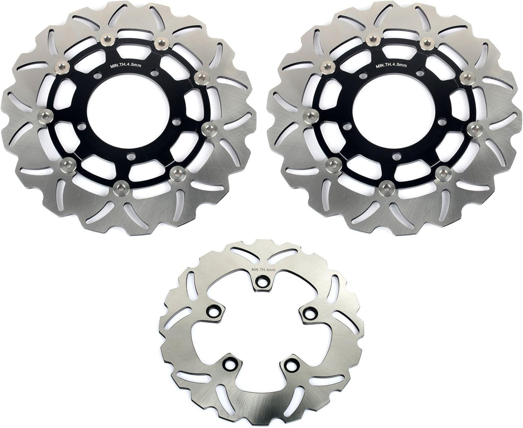 Front Rear Brake Disc Rotor Brake Pads for Suzuki GSXR1000 2007 2008 GSXR600 GSXR750 06 07 L367544
