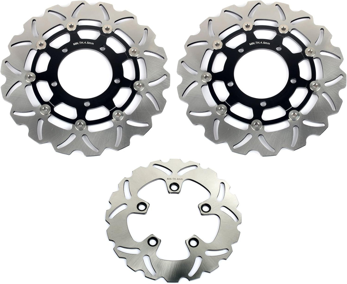Front Rear Brake Disc Rotor Brake Pads for Suzuki GSXR1000 2007 2008 GSXR600 GSXR750 06 07 L367544
