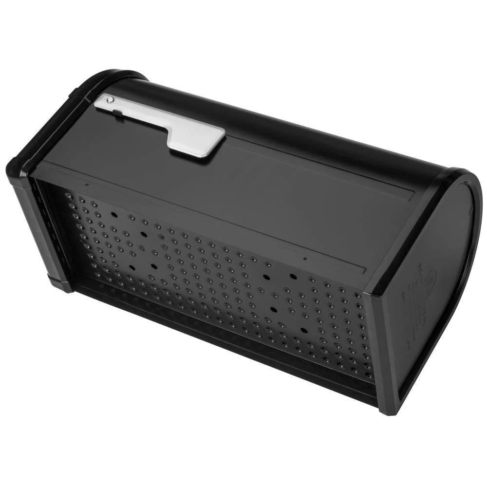 Black Post-Mount Mailbox U3471