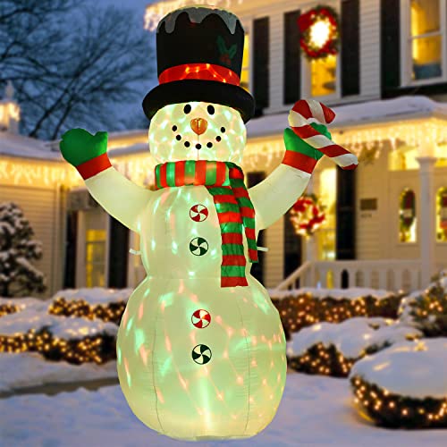 8 FT Inflatable Christmas Snowman T654898