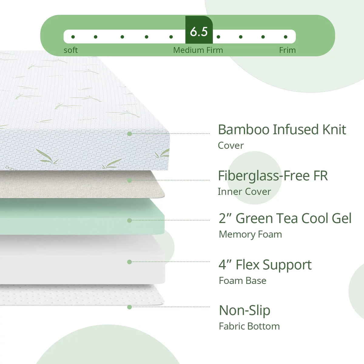 8 inch Memory Foam Twin Mattress R676439