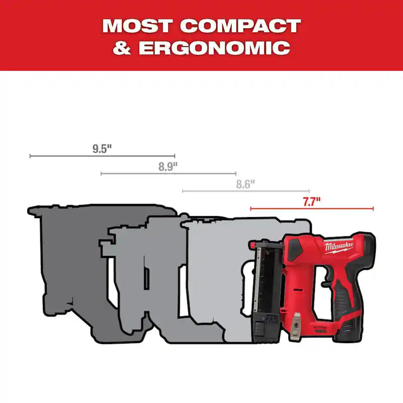 12-Volt 23-Gauge Cordless Pin Nailer with 6.0Ah and 3.0Ah Battery Packs X8241