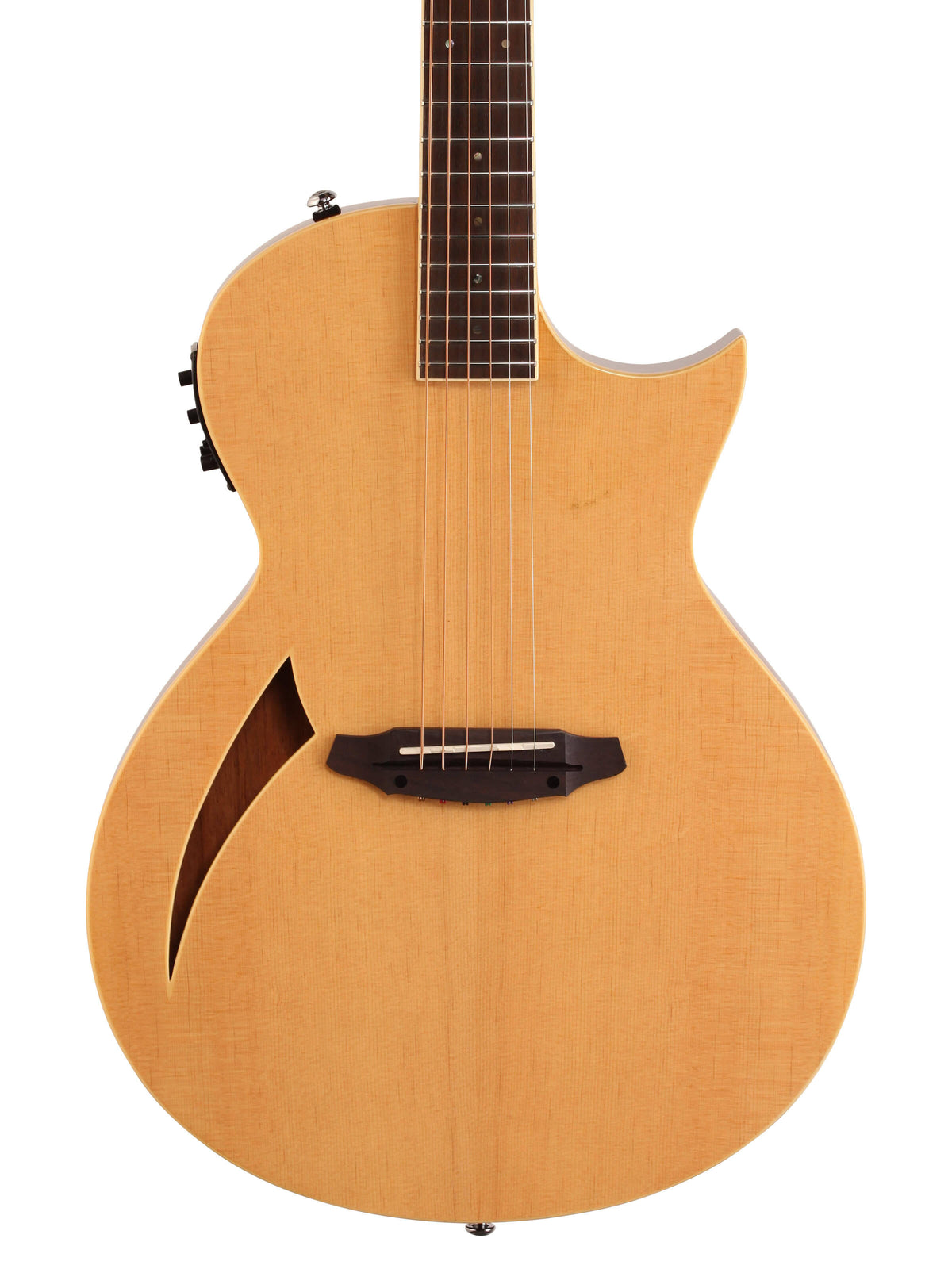 Natural Thinline Acoustic-Electric Guitar U8530