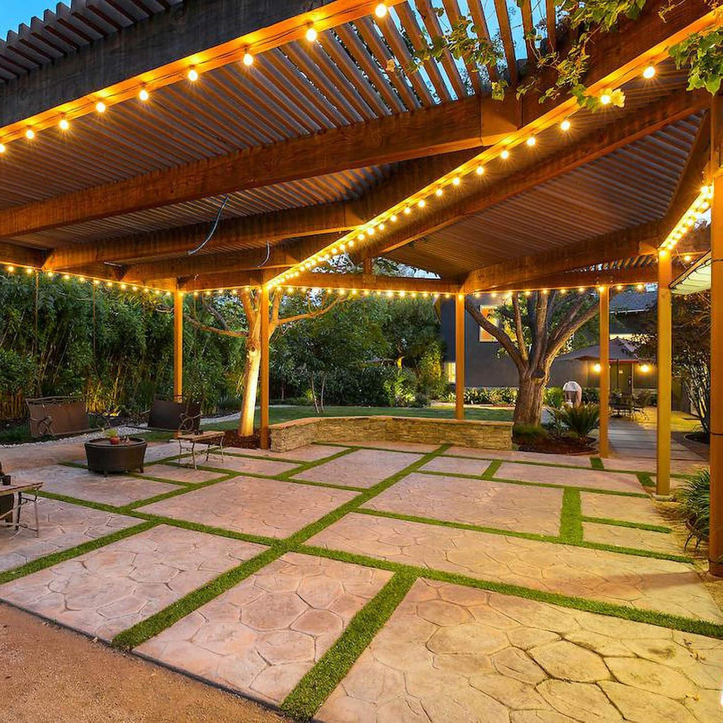 100ft Dimmable Waterproof Globe String Lights J6456