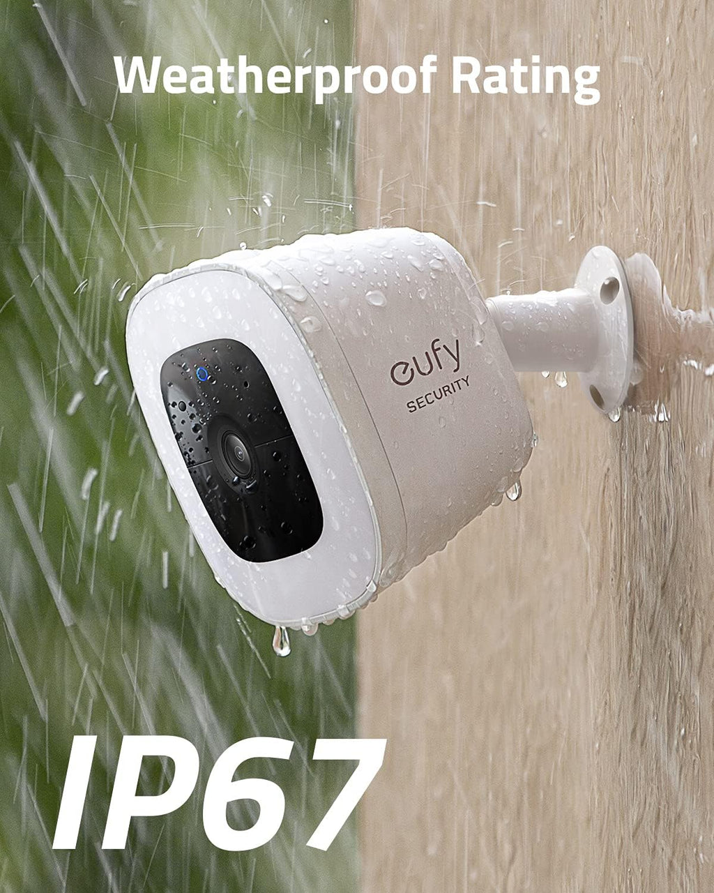 Wireless Outdoor Security Spotlight Camera with Color Night Vision S21778