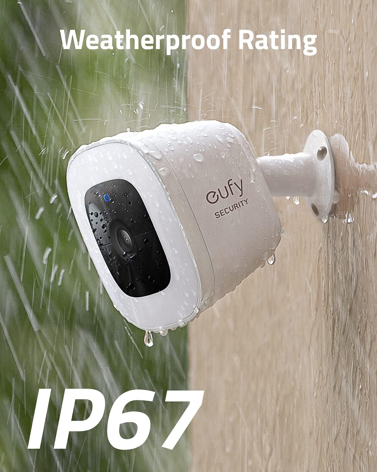 Wireless Outdoor Security Spotlight Camera with Color Night Vision S21778