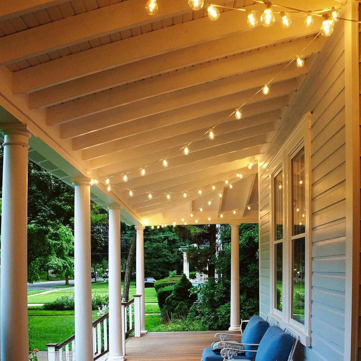 100ft Dimmable Waterproof Globe String Lights J6456