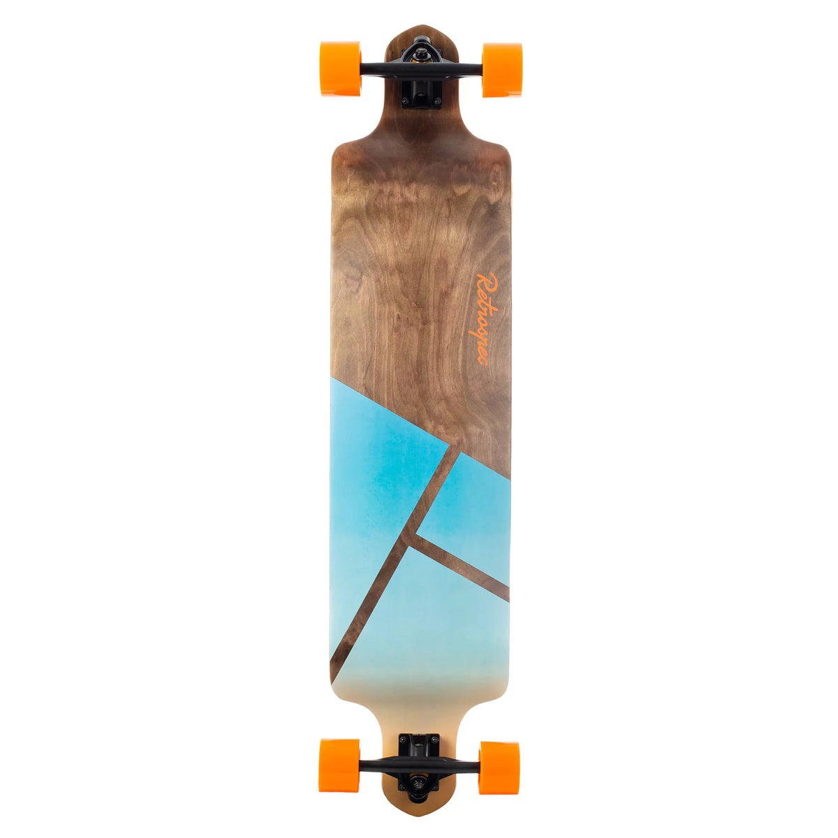 41-inch Drop-Down Longboard Skateboard H574122
