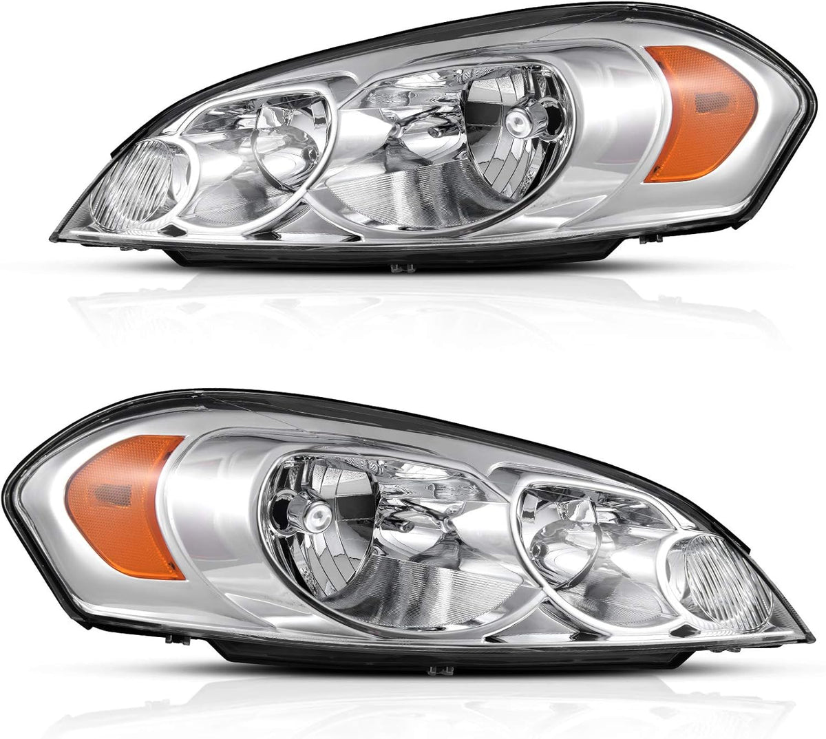 Black Housing Headlights Assembly J225346