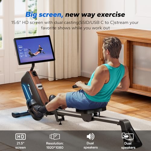Electromagnetic Rowing Machine with 16-Level Resistance R325231